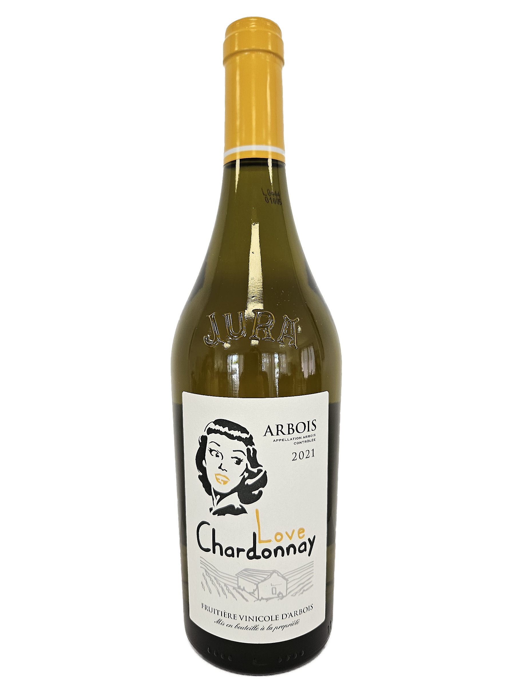 Fruitiere vinicole - juras - love chardonnay blanc